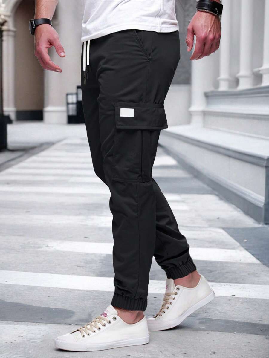 RICCARDO | JOGGER CARGO LEGGERI CON TASCHE