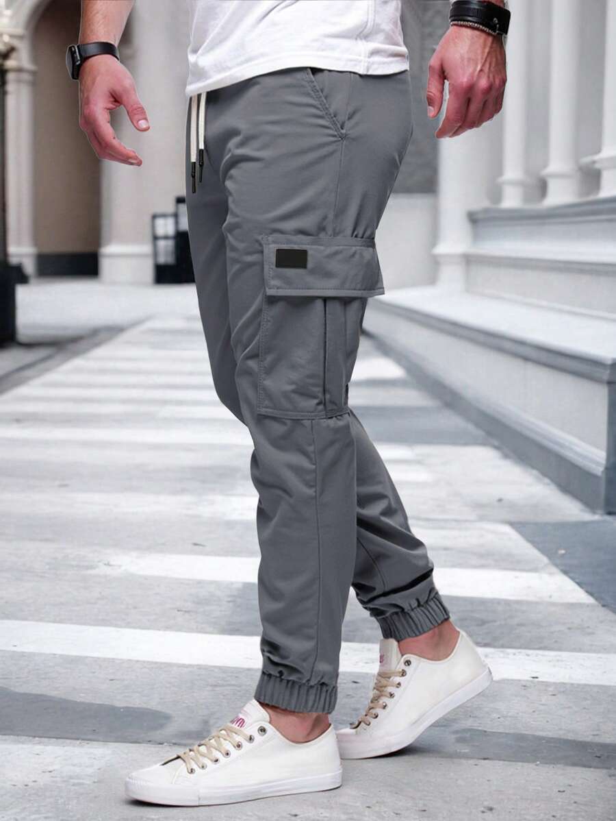 RICCARDO | JOGGER CARGO LEGGERI CON TASCHE