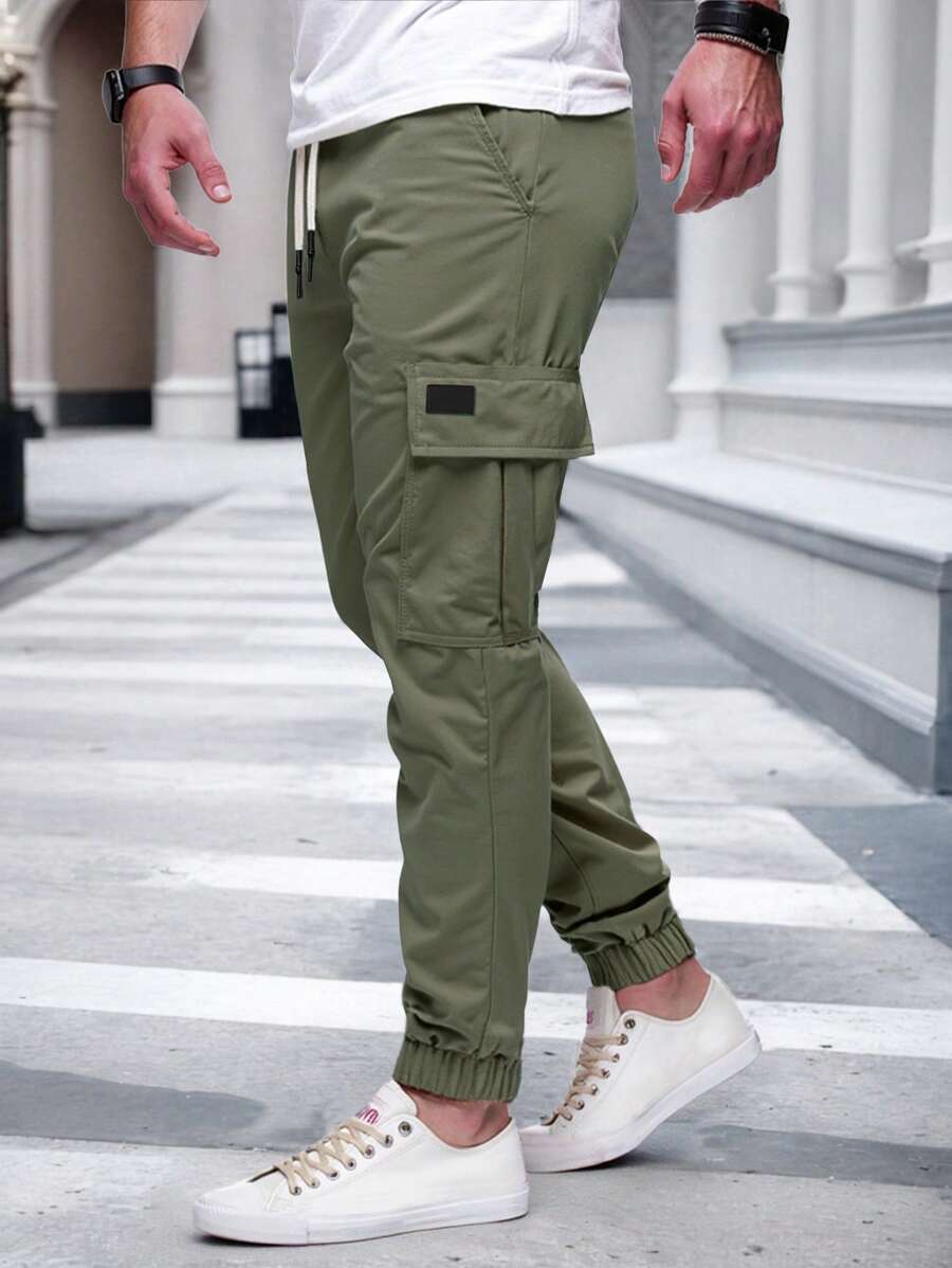 RICCARDO | JOGGER CARGO LEGGERI CON TASCHE