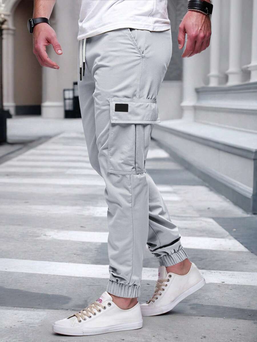 RICCARDO | JOGGER CARGO LEGGERI CON TASCHE
