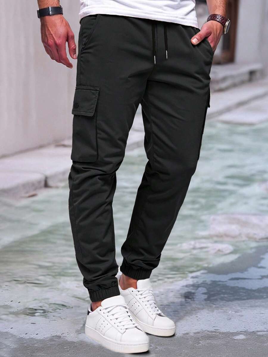 RICCARDO | JOGGER CARGO LEGGERI CON TASCHE