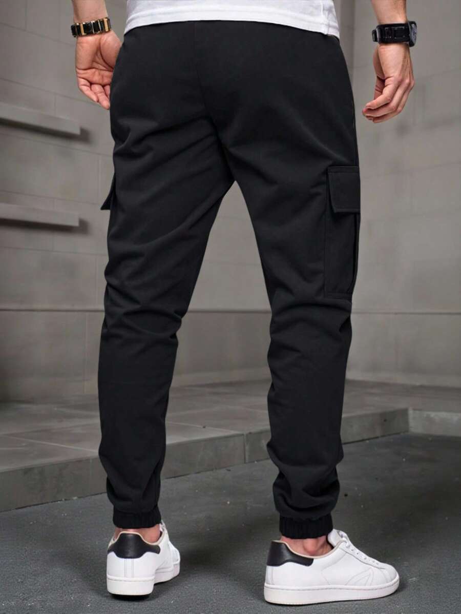 RICCARDO | JOGGER CARGO LEGGERI CON TASCHE