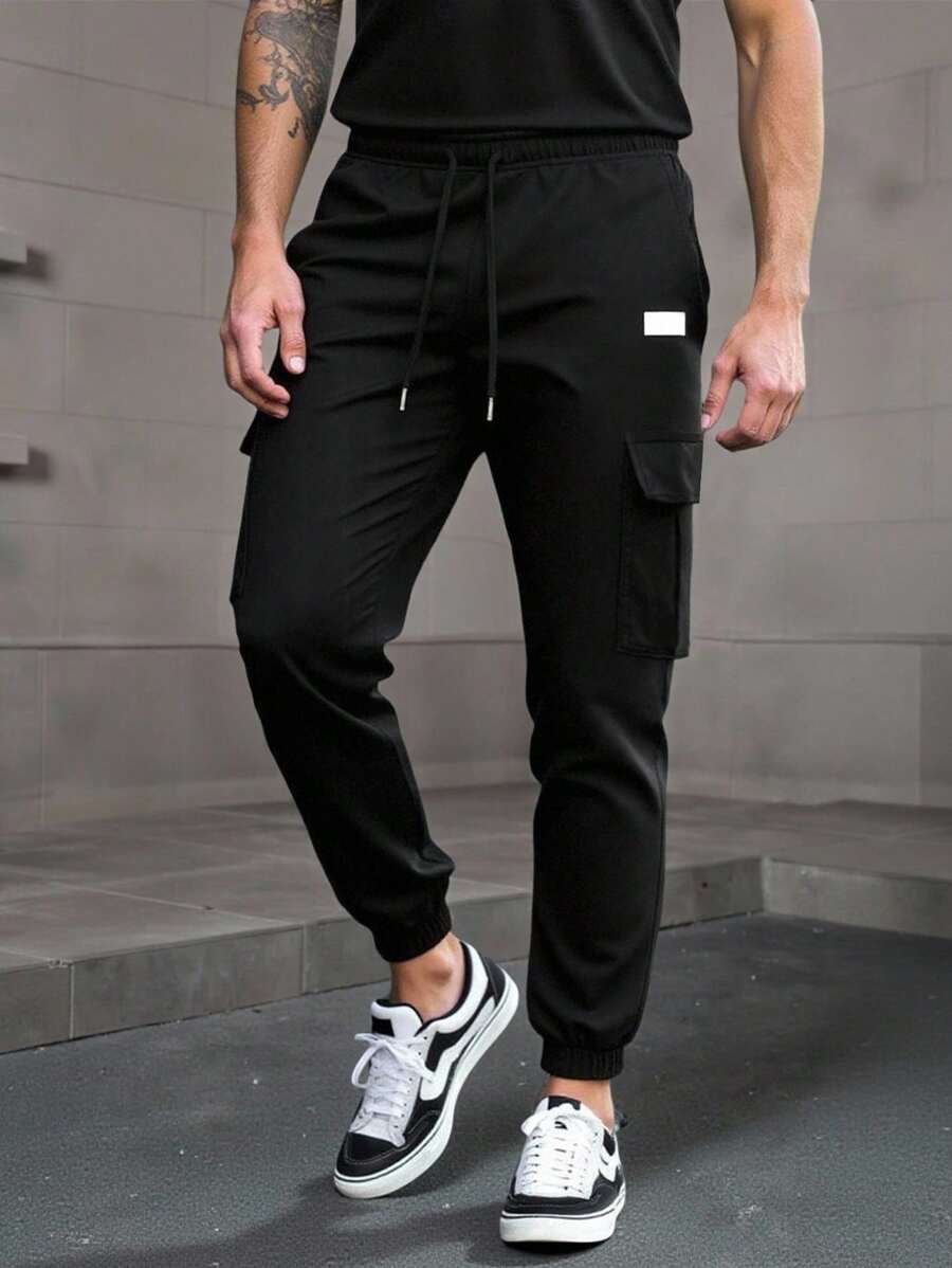 RICCARDO | JOGGER CARGO LEGGERI CON TASCHE