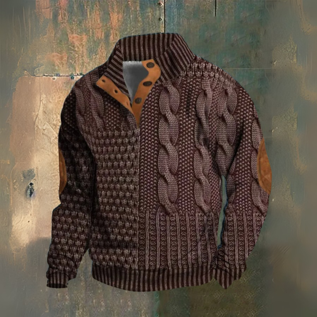 ROSSI ROMA | FELPA CON COLLO ALTO CASULA