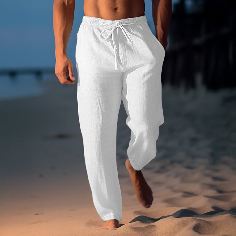ANDRUS | PANTALONI IN LINO