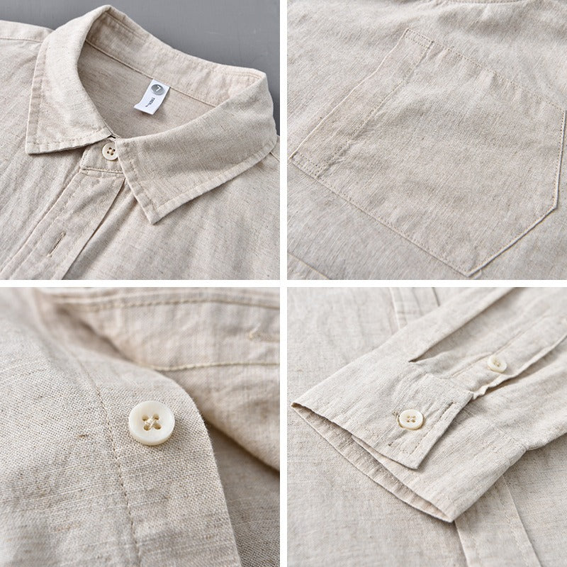 ROSSI ROMA | CAMICIA DI LUSSO IN LINO