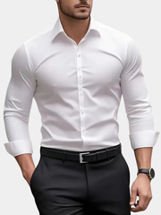 ROSSI ROMA™ | CAMICIA TRASPIRANTE A MANICHE LUNGHE