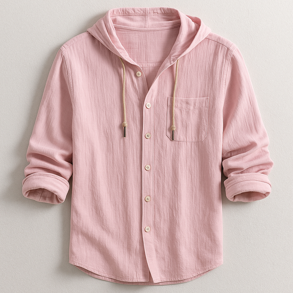 ROSSI ROMA™ | CAMICIA DI LUSSO CON CAPPUCCIO