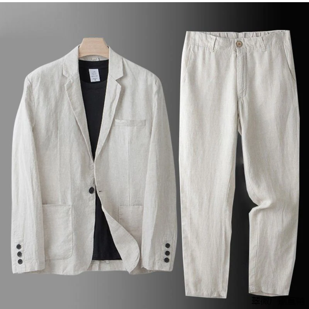 ROSSI ROMA | SET DI LINO ELEGANTE