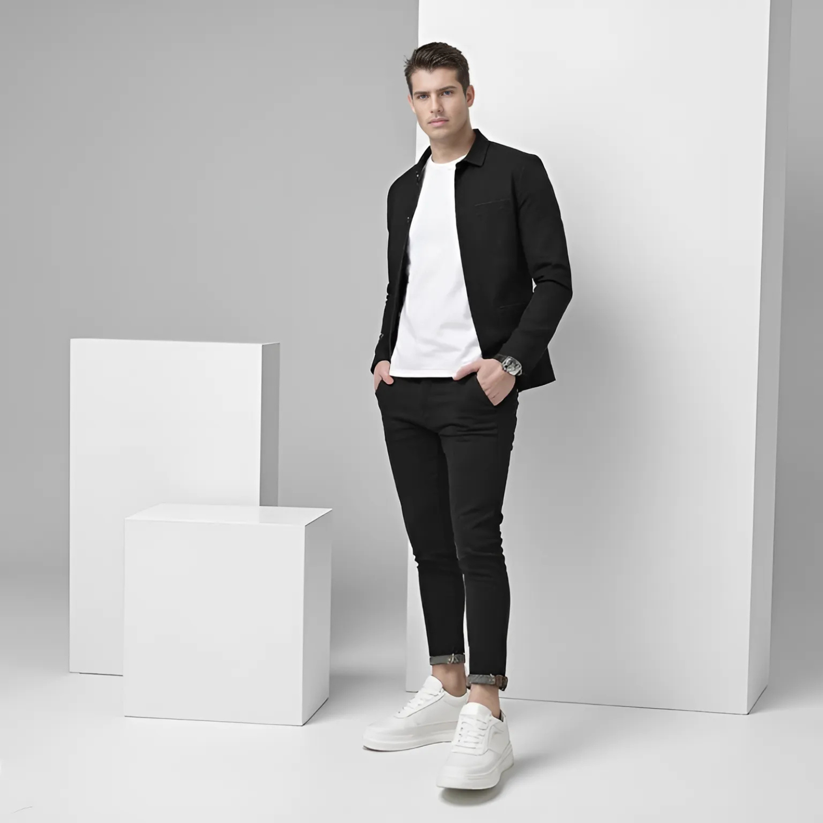 MARCELLO | SCARPE DA GINNASTICA DI LUSSO (+8CM)