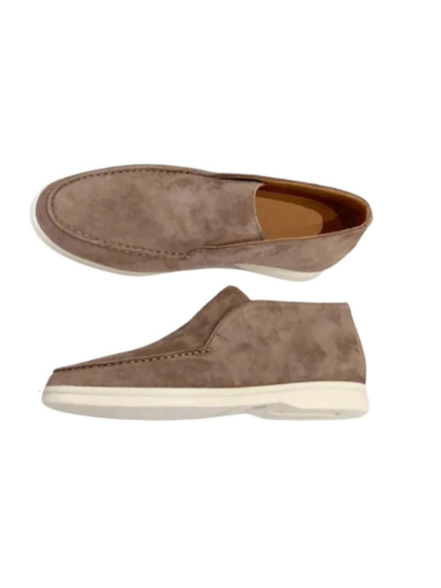 MOCASSINI IN PELLE SCAMOSCIATA CASUAL
