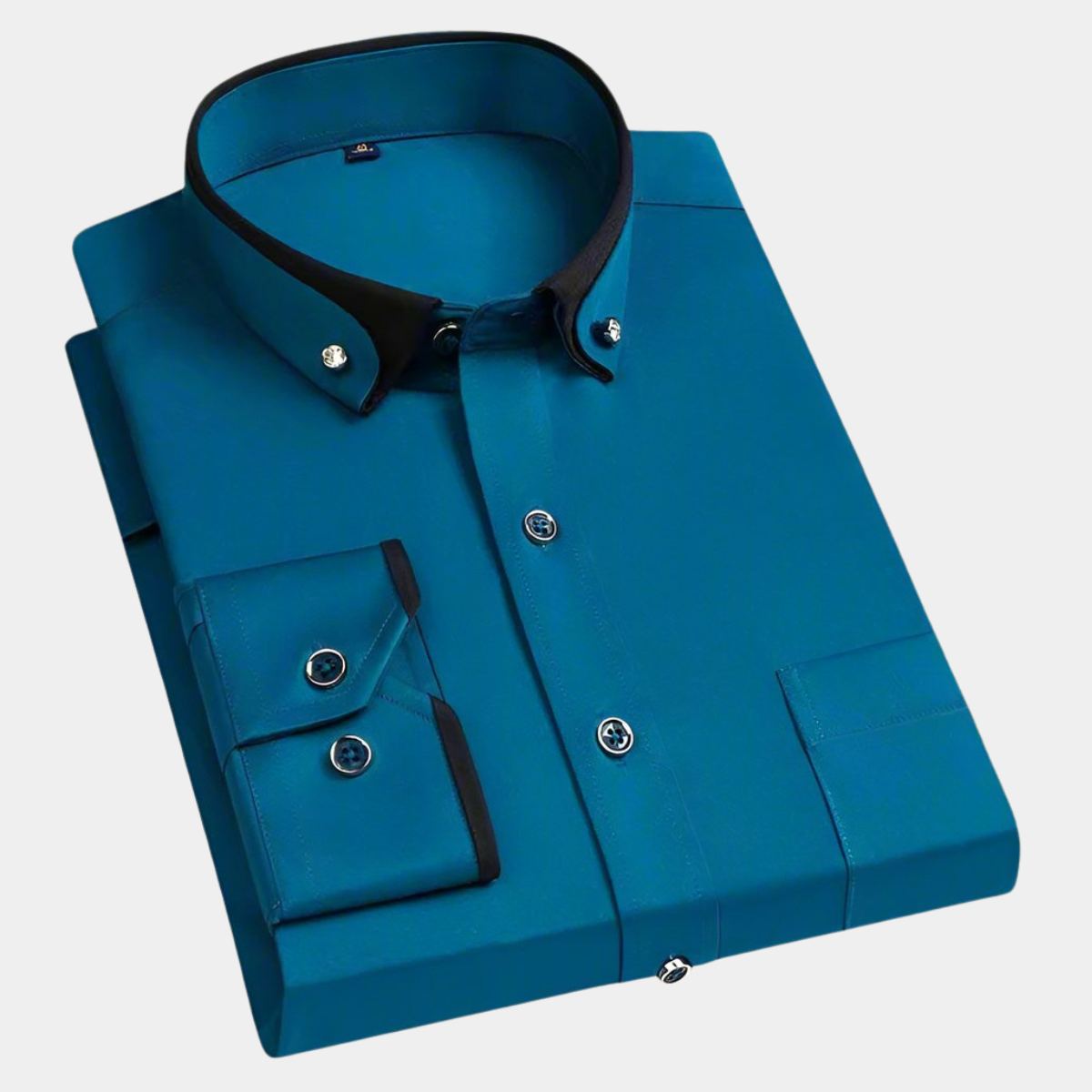 ROSSI ROMA | CAMICIA CLASSICA DA UOMO A MANICHE LUNGHE