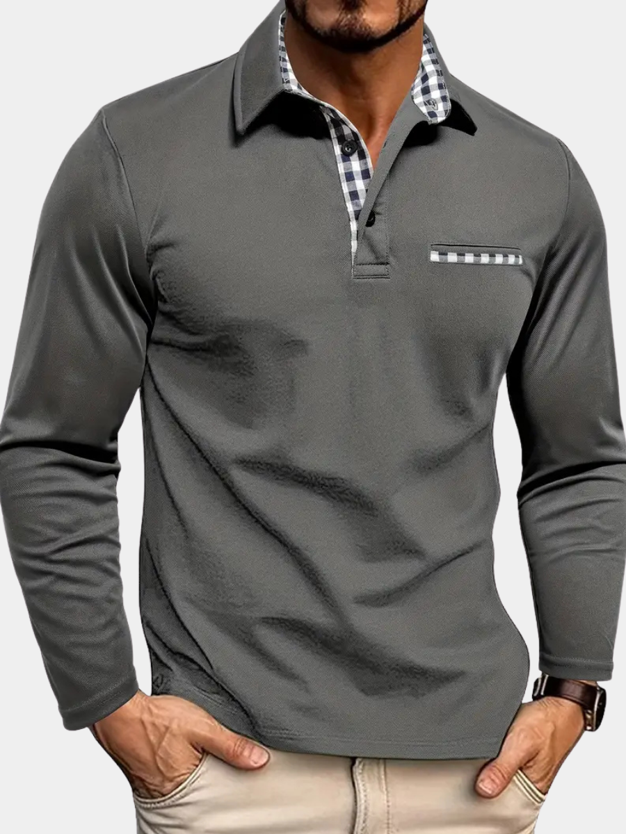 Rossi Roma | Polo a maniche lunghe