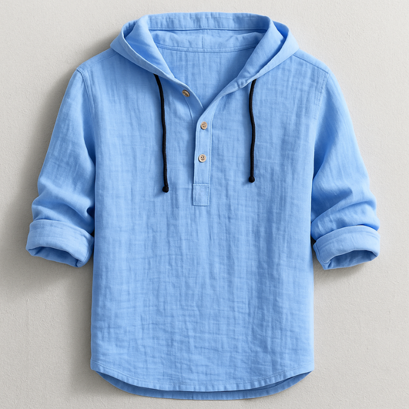 ROSSI ROMA | CAMICIA DI LUSSO CON CAPPUCCIO