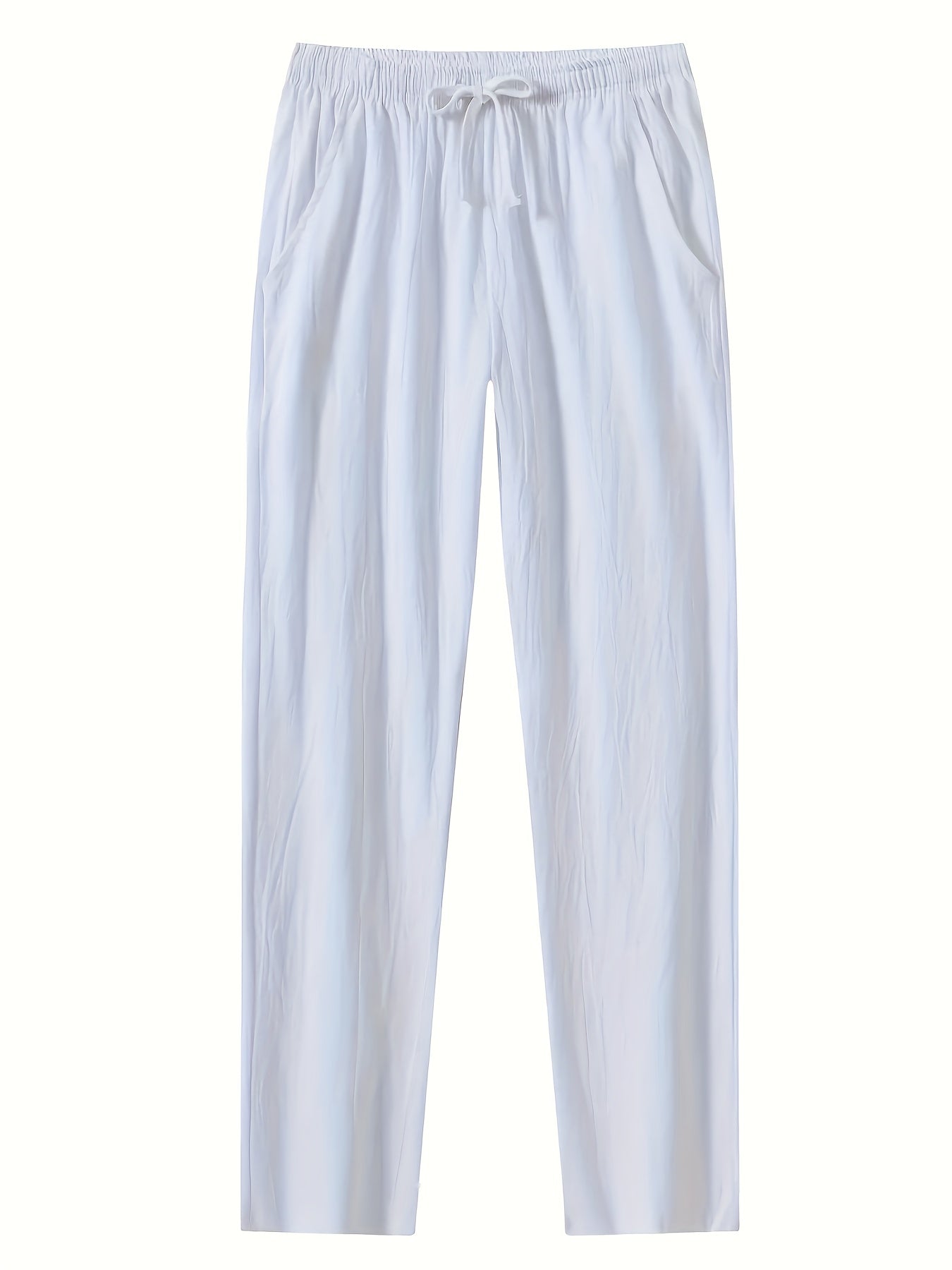 ENRICO | PANTALONE LARGO IN COTONE CON CORDINO