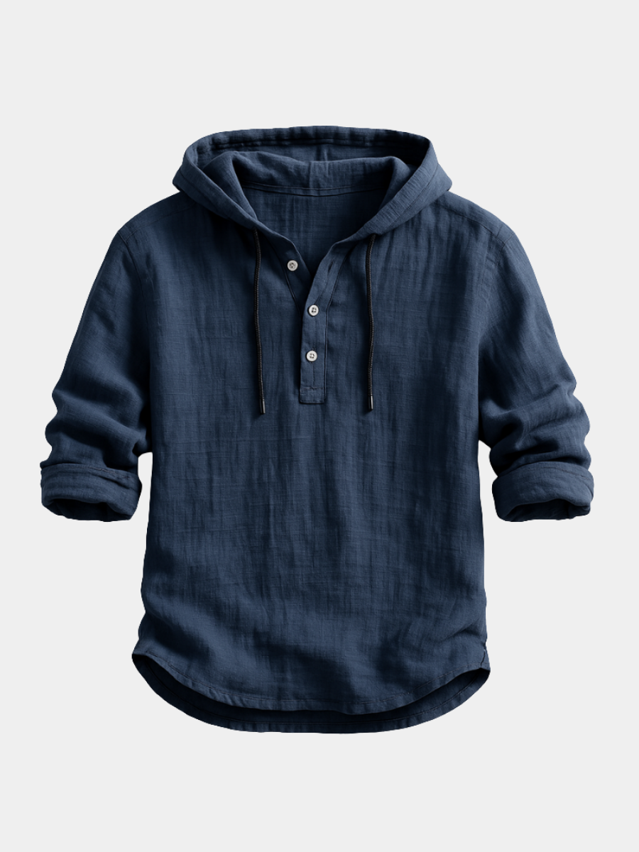 ROSSI ROMA | CAMICIA DI LUSSO CON CAPPUCCIO