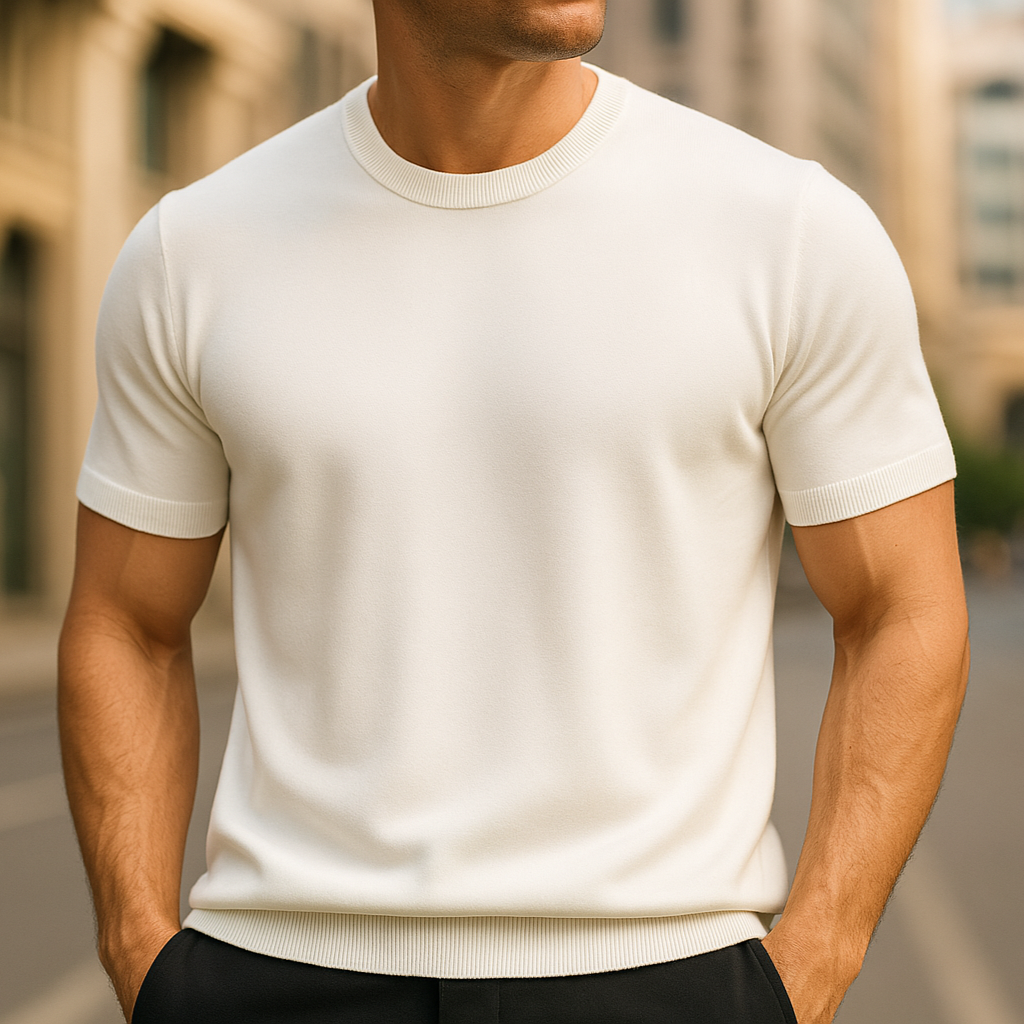 MANUEL | MAGLIETTA DI LUSSO IN LANA E CASHMERE