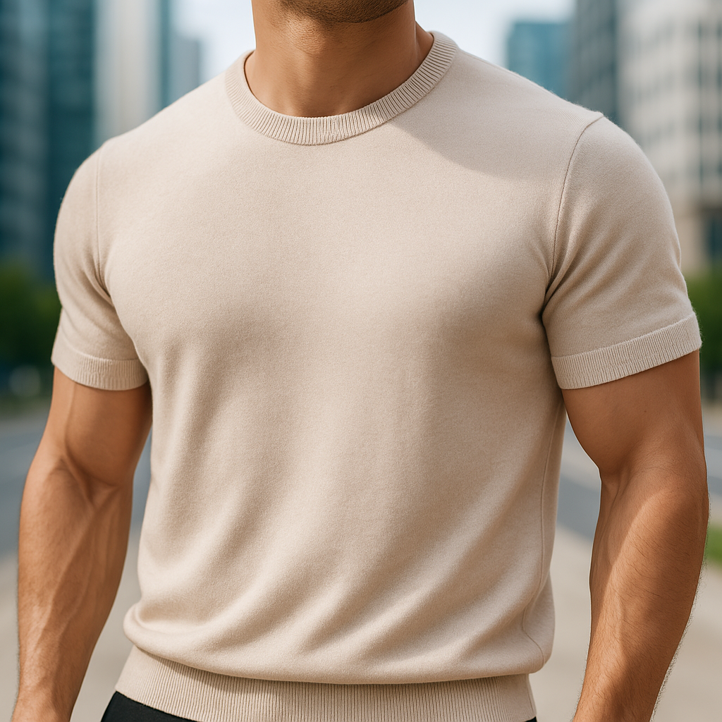 MANUEL | MAGLIETTA DI LUSSO IN LANA E CASHMERE