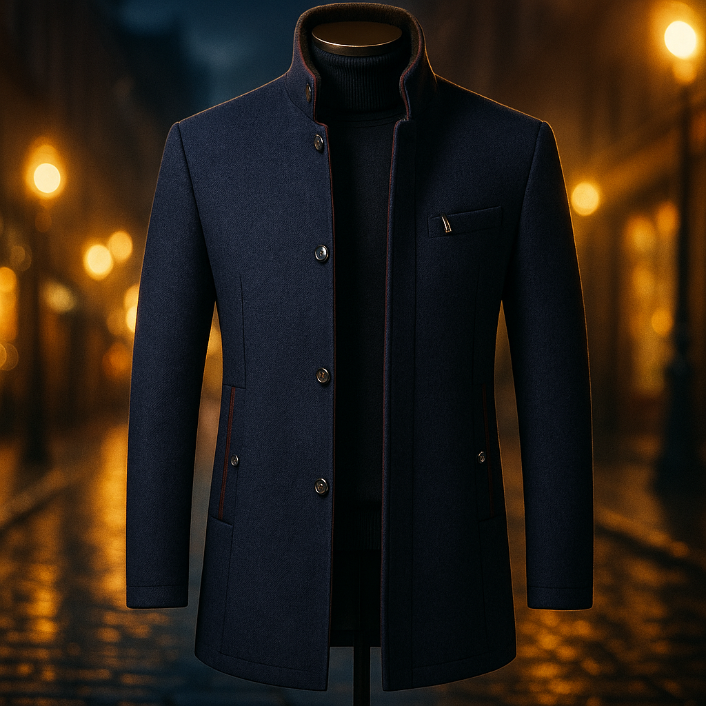 ROSSI ROMA | CAPPOTTO IN MISTO LANA DA UOMO