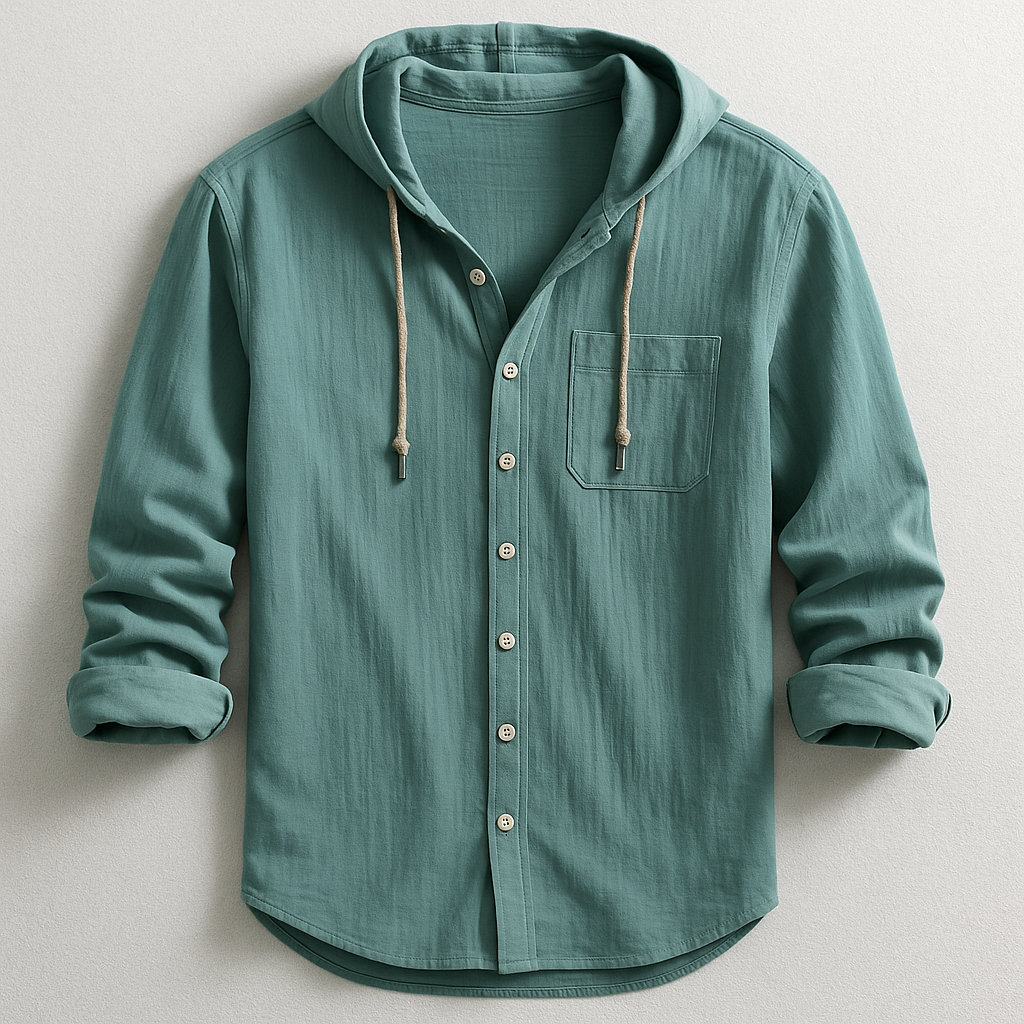 ROSSI ROMA™ | CAMICIA DI LUSSO CON CAPPUCCIO