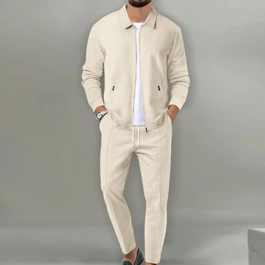 DARIO | COMPLETO UOMO CON ZIP VEST