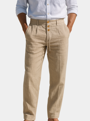 MATTEO | PANTALONE ESTIVO IN LINO LEGGERO
