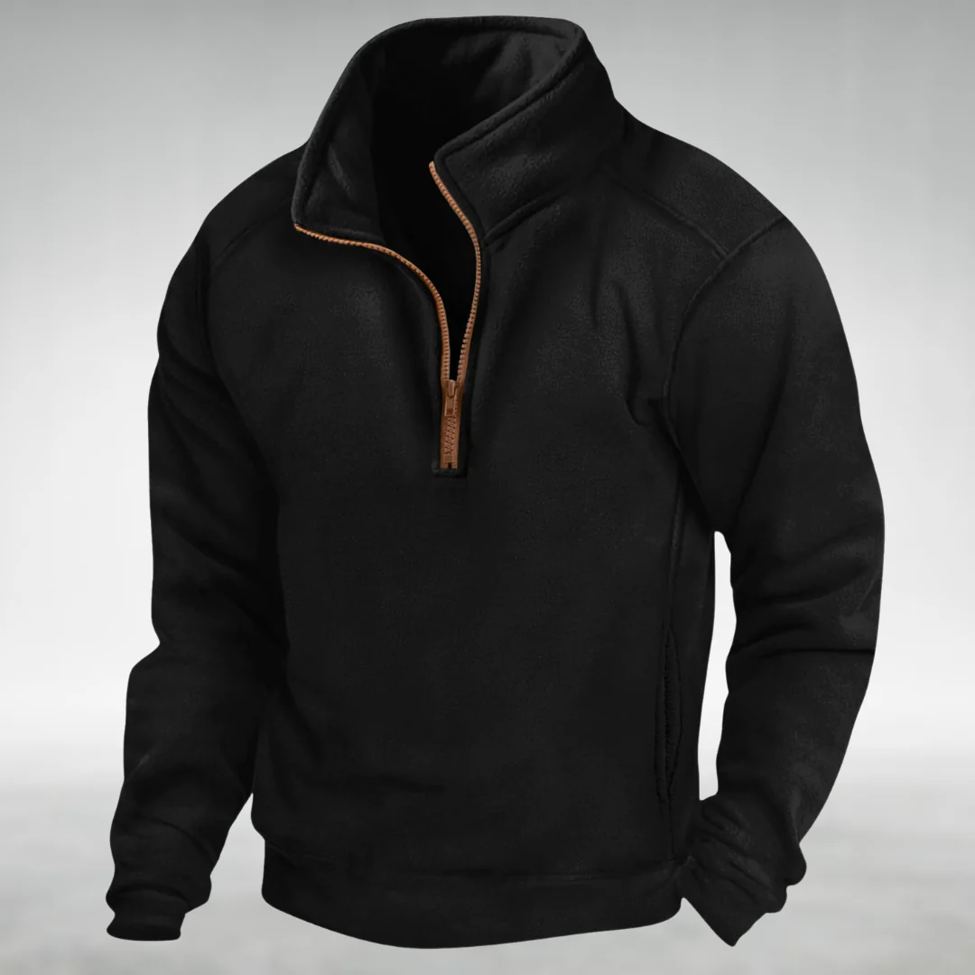 ROSSI ROMA | PULLOVER LEGGERO HALF-ZIP