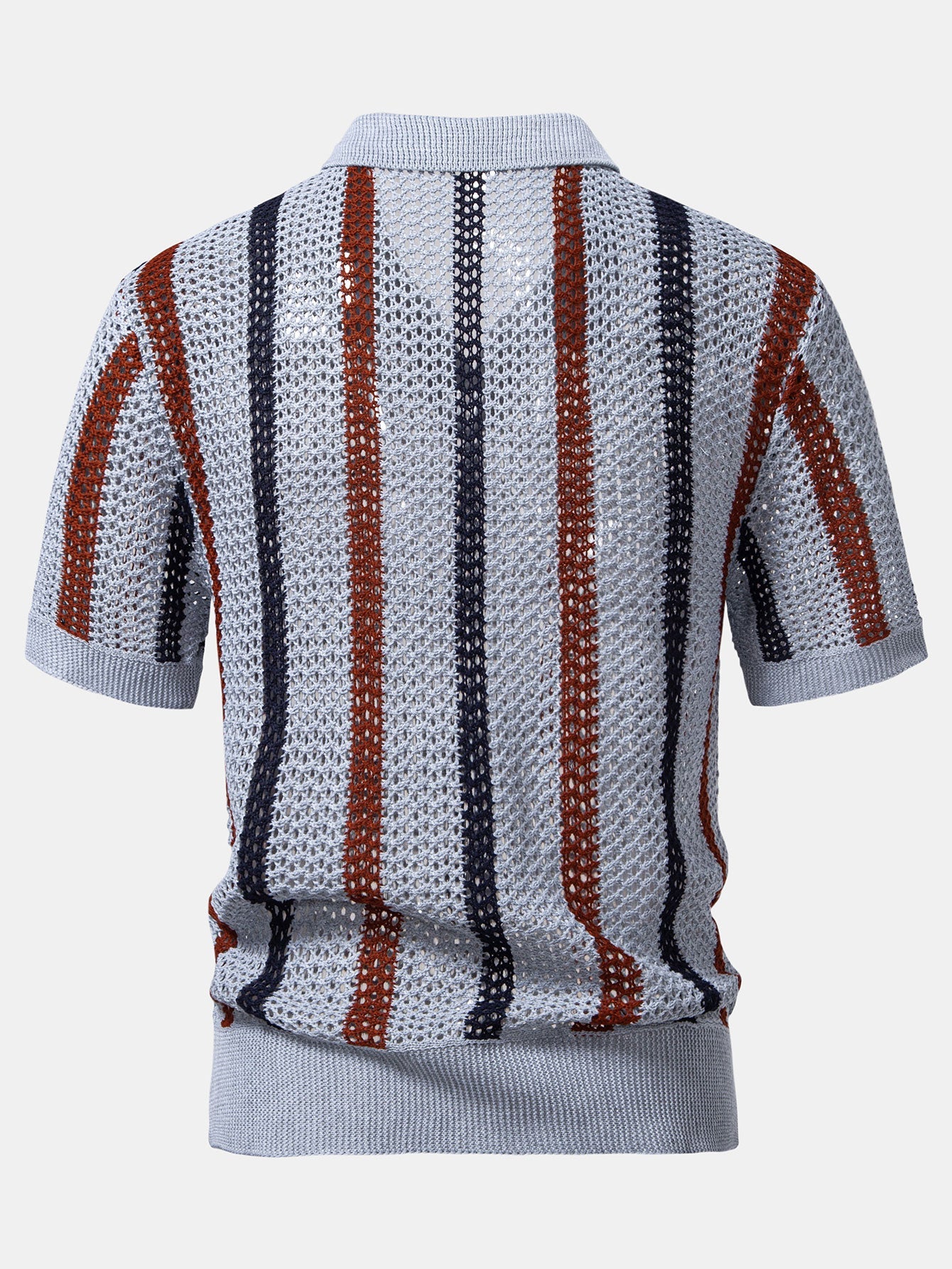 POLO A V ALL'UNCINETTO & PANTALONI IN LINO DRITTI