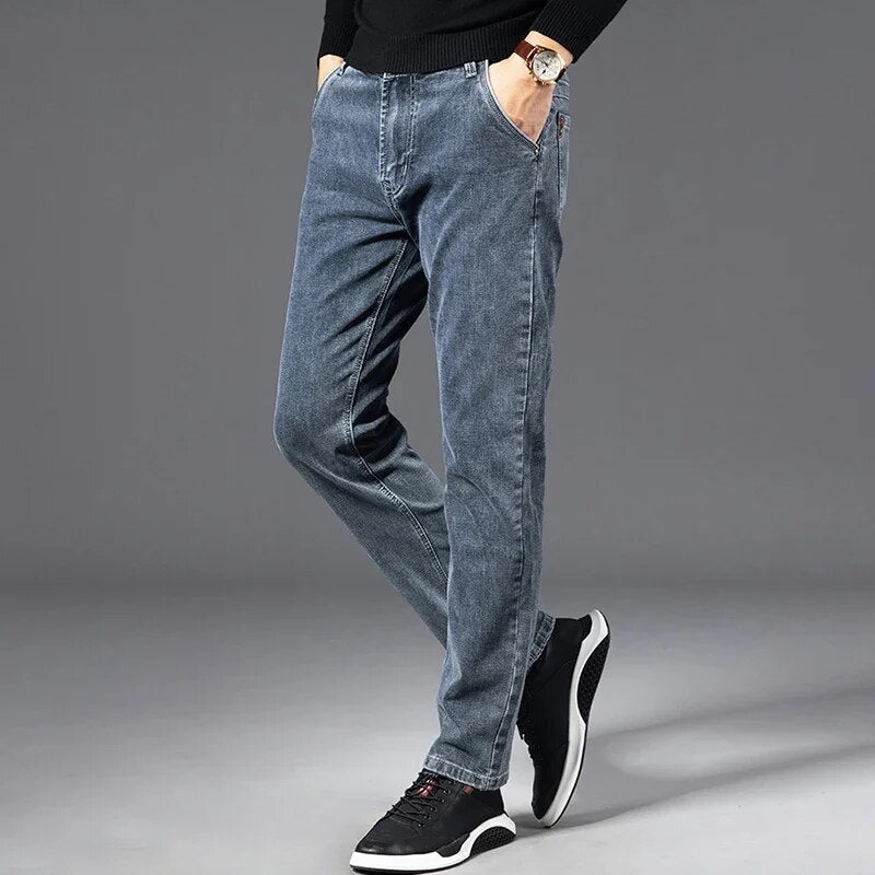 Milano | Pantaloni in Denim Elasticizzato
