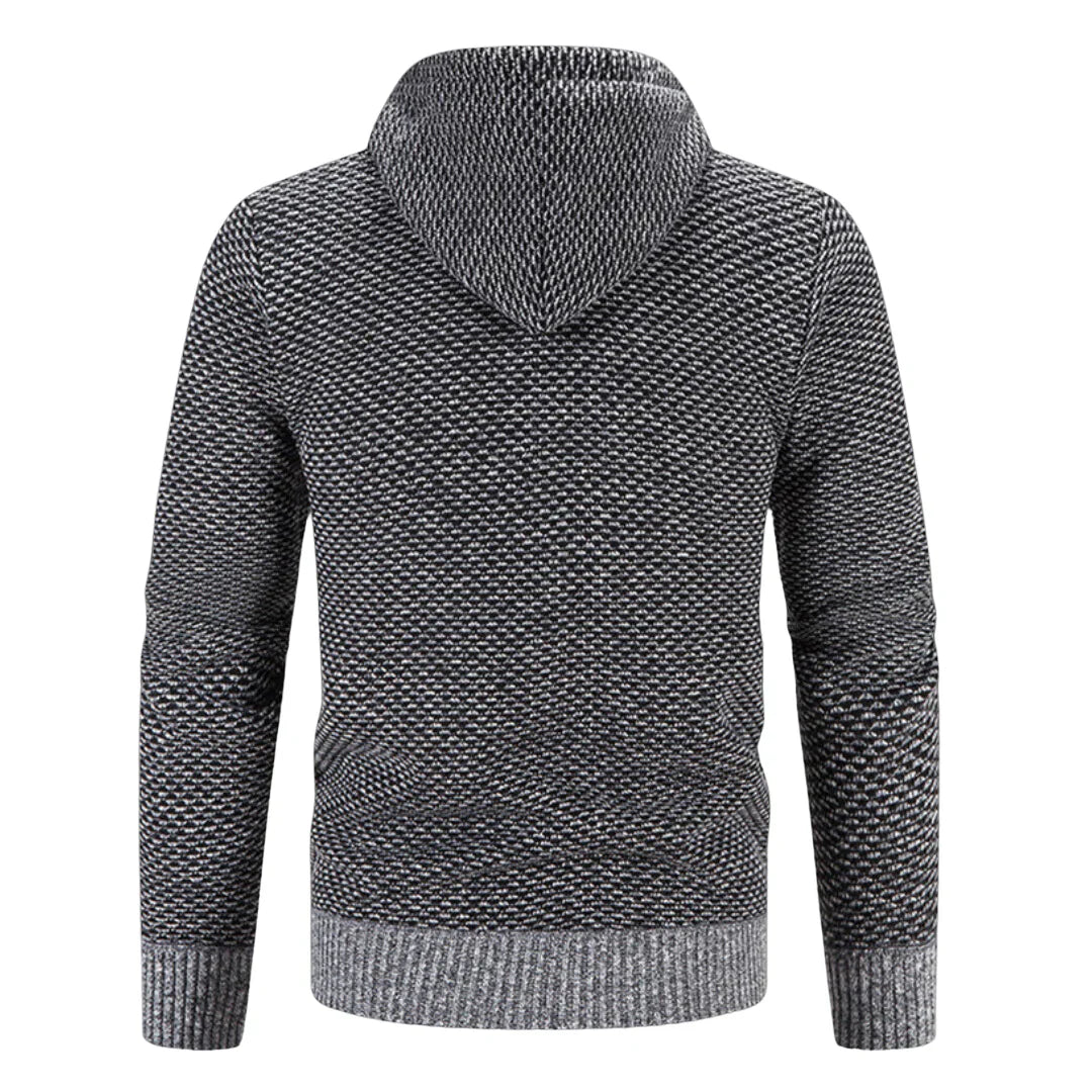 DAVIDE | HOODIE PREMIUM CON DESIGN SLIM-FIT