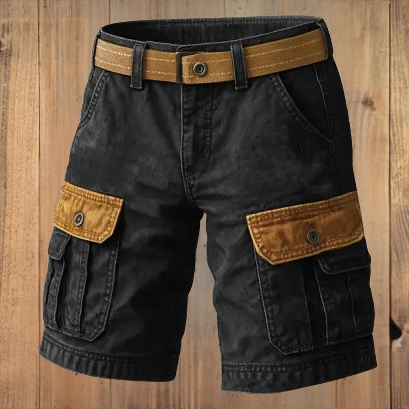 ROSSI ROMA | PANTALONI CARGO CORTI