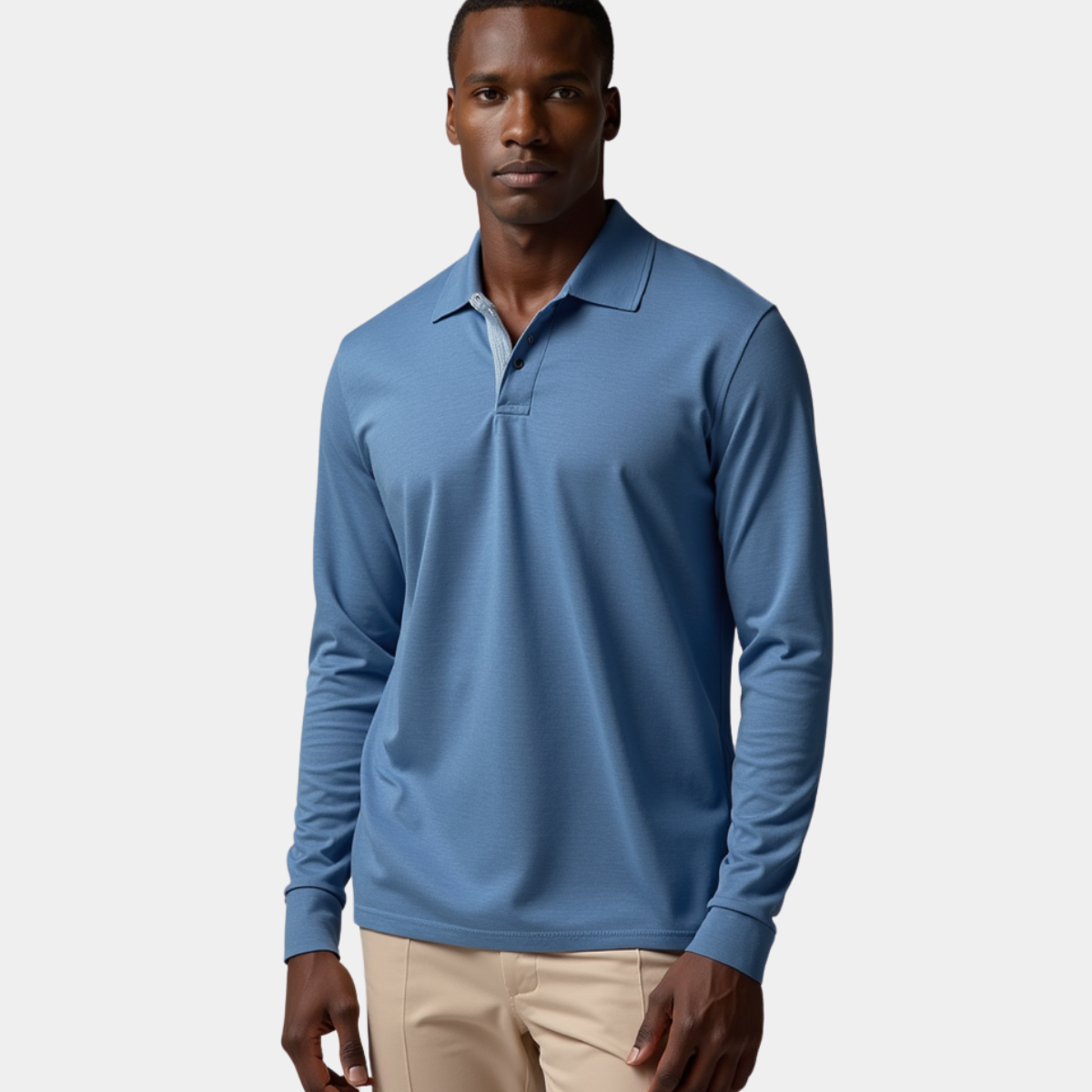RICCARDO | POLO A MANICHE LUNGHE ELEGANTE