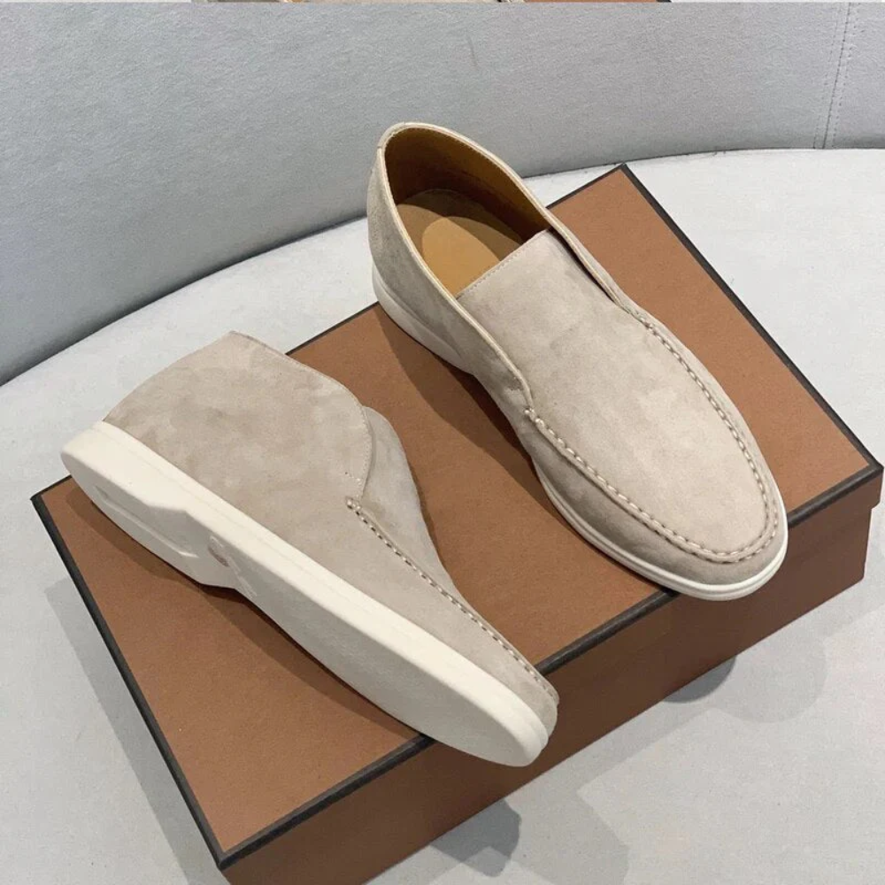 MOCASSINI IN PELLE SCAMOSCIATA CASUAL