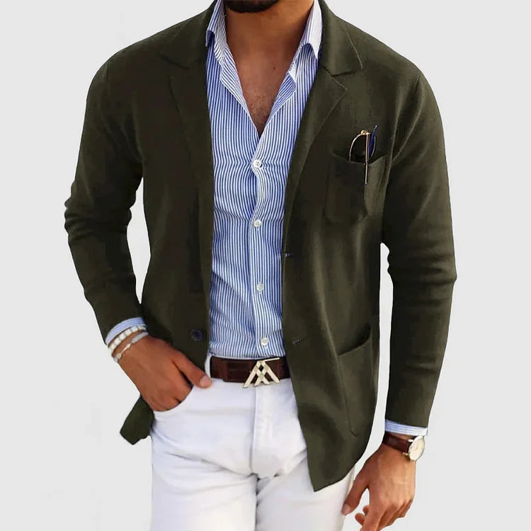 ROSSI ROMA | LUSSUOSO BLAZER DA UOMO IN MORBIDO MATERIALE