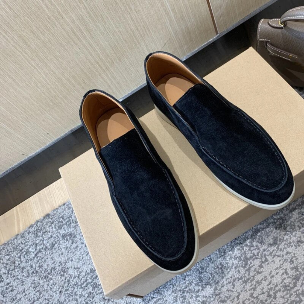 MOCASSINI IN PELLE SCAMOSCIATA CASUAL
