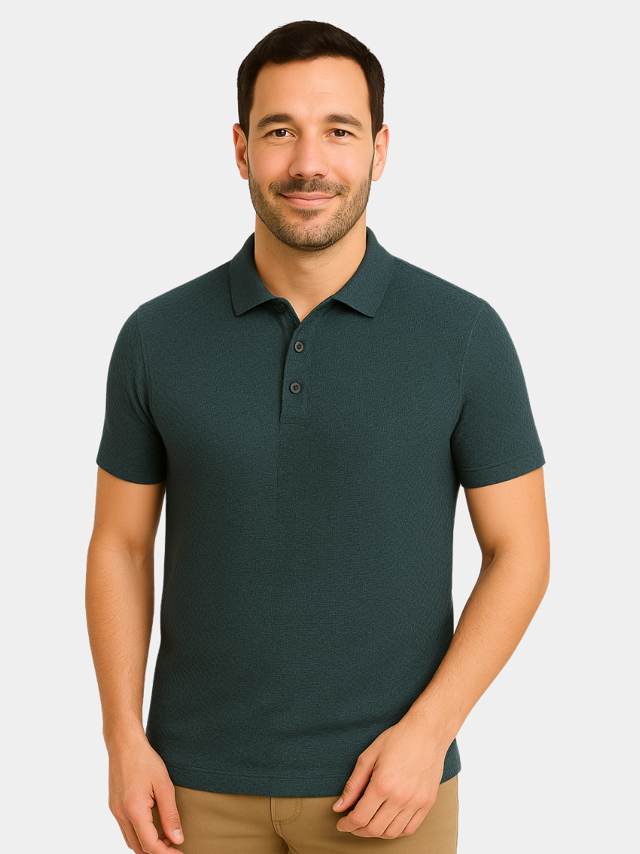 ANDREA | POLO TRASPIRANTE CON DETTAGLI IN MESH