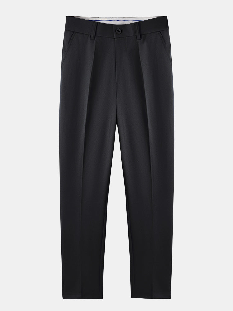 POLO IN JACQUARD GEOMETRICO & PANTALONI SLIM FIT AFFUSOLATI