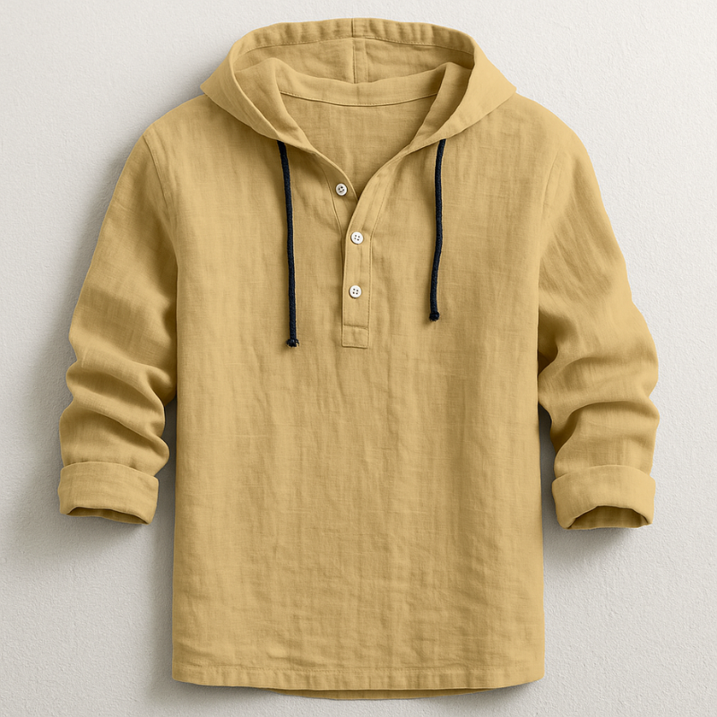 ROSSI ROMA | CAMICIA DI LUSSO CON CAPPUCCIO