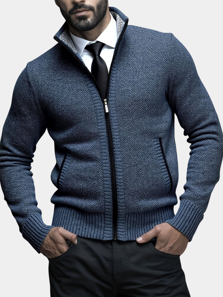 ROSSI ROMA | GILET DA UOMO DI LUSSO CON CHIUSURA A ZIP