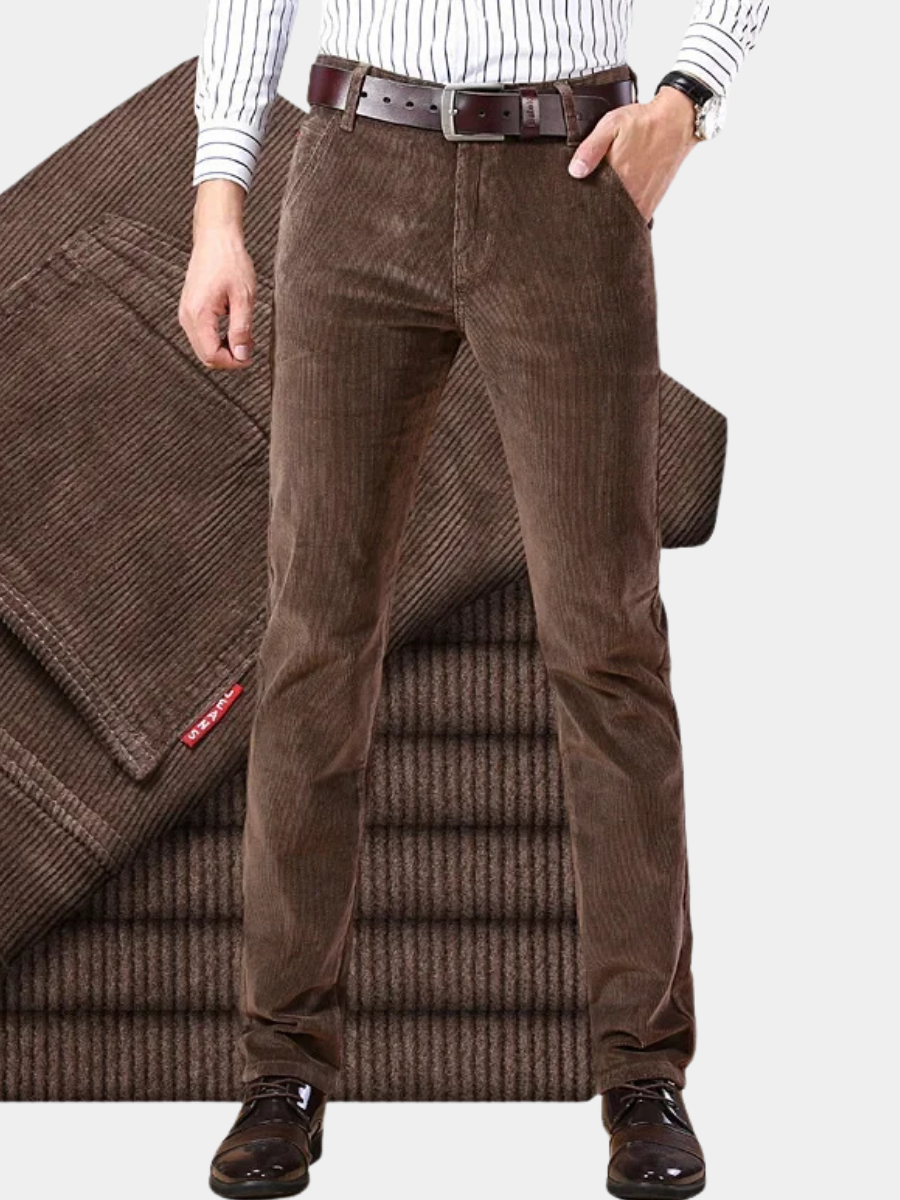 ROSSI ROMA | PANTALONE DA UOMO DI LUSSO IN MATERIALE PREMIUM