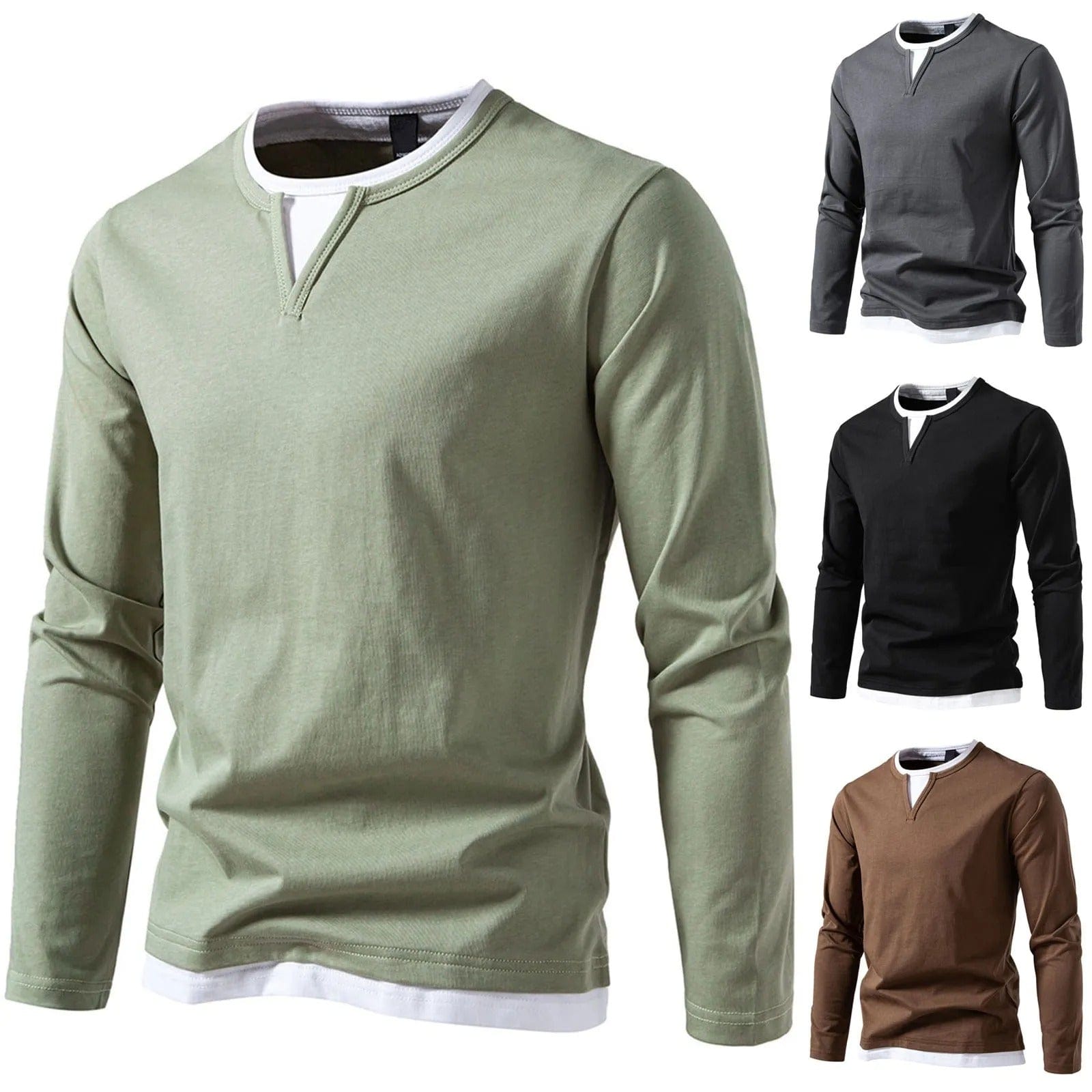 ANGELO | CAMICIA A MANICHE LUNGHE