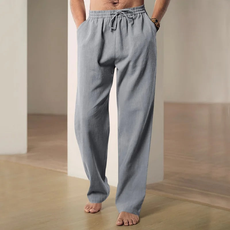 ROSSI ROMA | PANTALONI IN LINO IBIZA