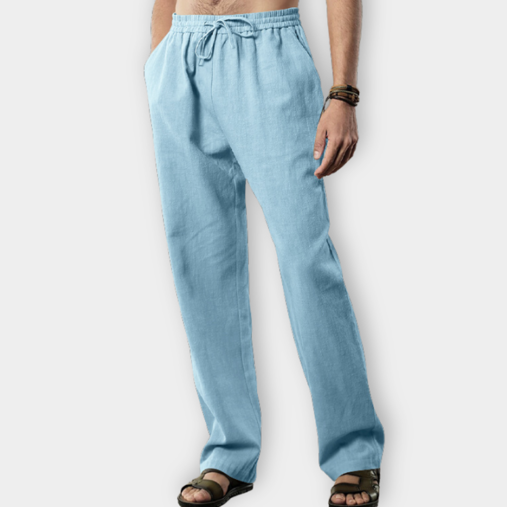 PANTALONI DI LINO PER LA CASA