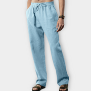 PANTALONI DI LINO PER LA CASA