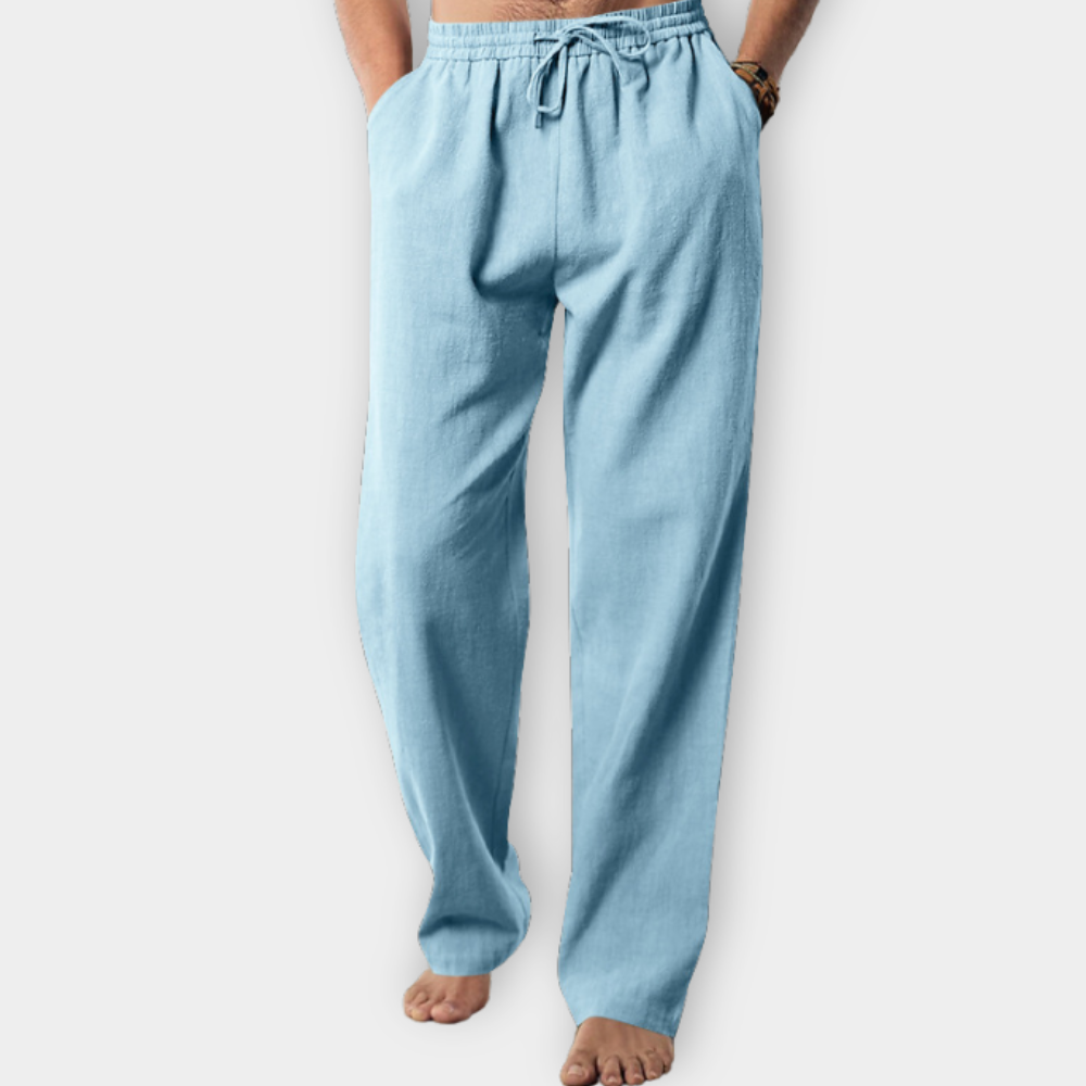 PANTALONI DI LINO PER LA CASA