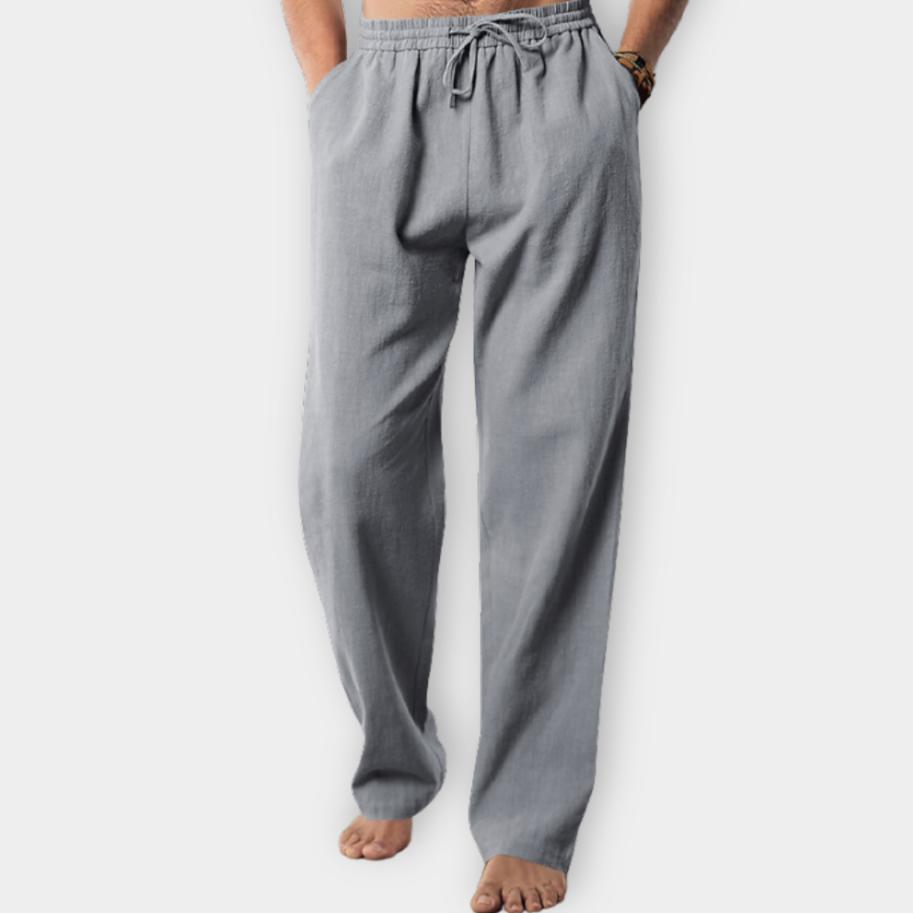 PANTALONI DI LINO PER LA CASA