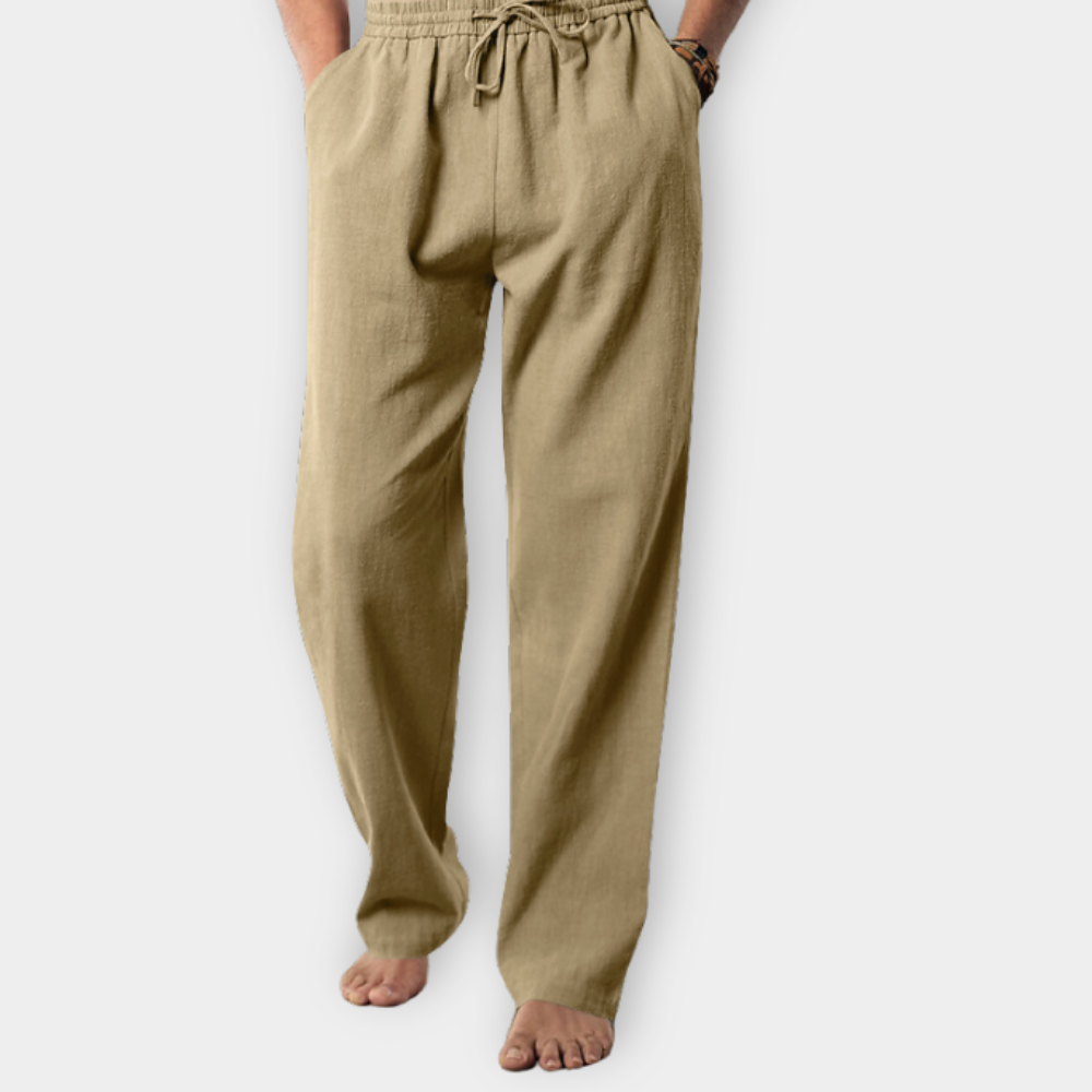 PANTALONI DI LINO PER LA CASA
