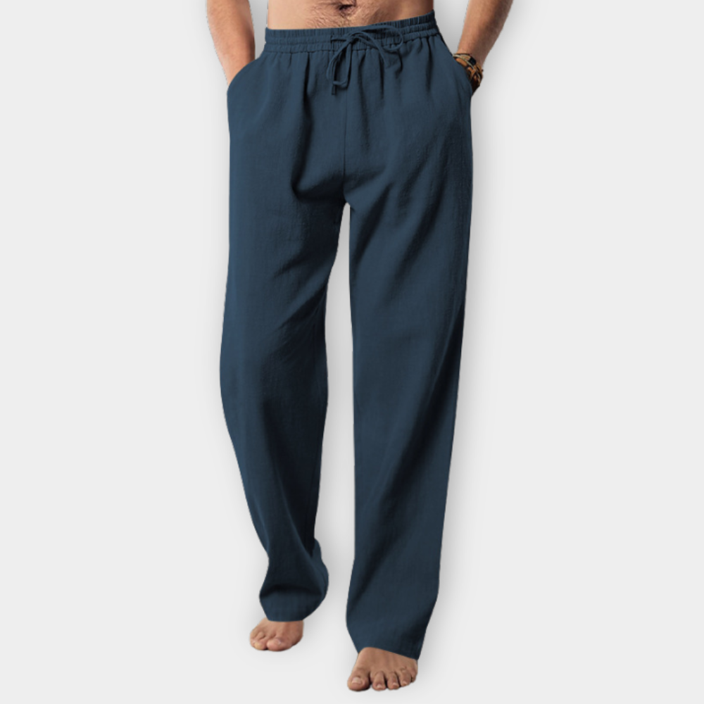 PANTALONI DI LINO PER LA CASA