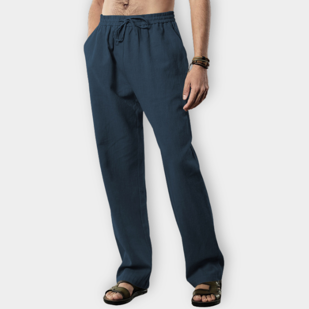 PANTALONI DI LINO PER LA CASA
