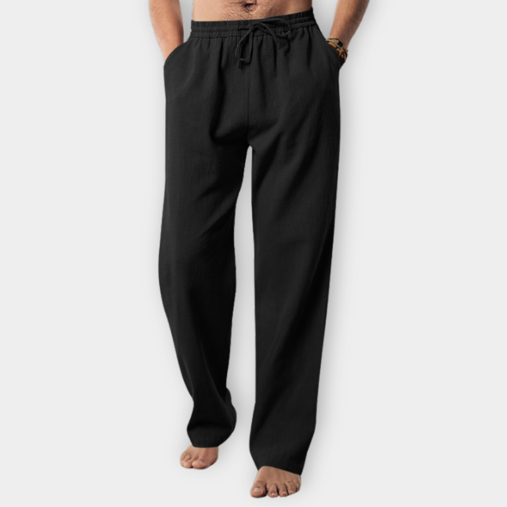 PANTALONI DI LINO PER LA CASA